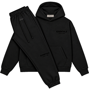 FOG ESSENTIALS SWEATS SET — BLACKOUT