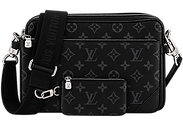 LV TRIO MESSENGER — BLACK