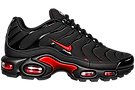 NK AIR MAX PLUS — BLACK/RED