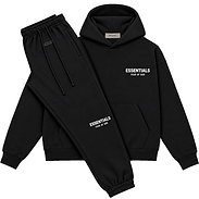 FOG ESSENTIALS SWEATS SET — BLACK