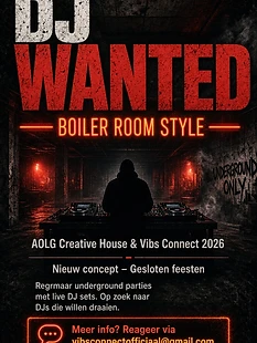 DJ Wanted — Boiler Room Style