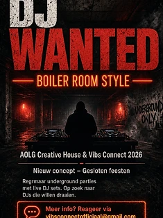 DJ Wanted — Boiler Room Style