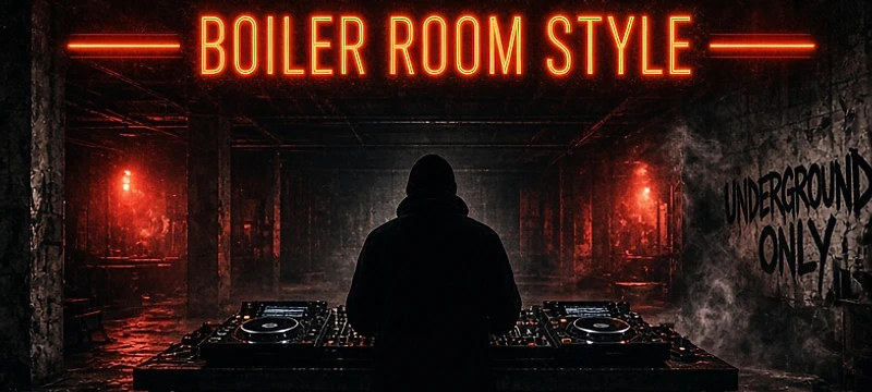 DJ Wanted — Boiler Room Style