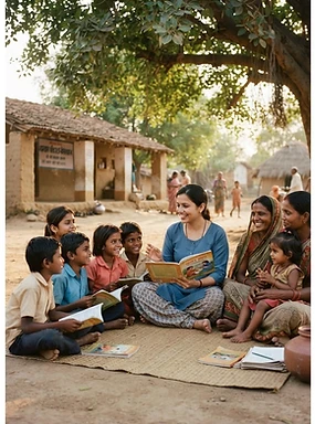 Ek Kadam community engagement with rural women and children
