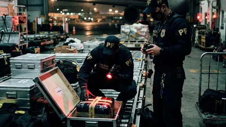 Tráfico internacional de drogas no Aeroporto de Guarulhos