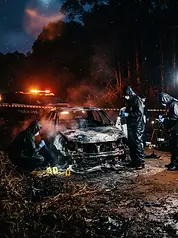Perícia criminal investiga morte de juiz encontrado carbonizado