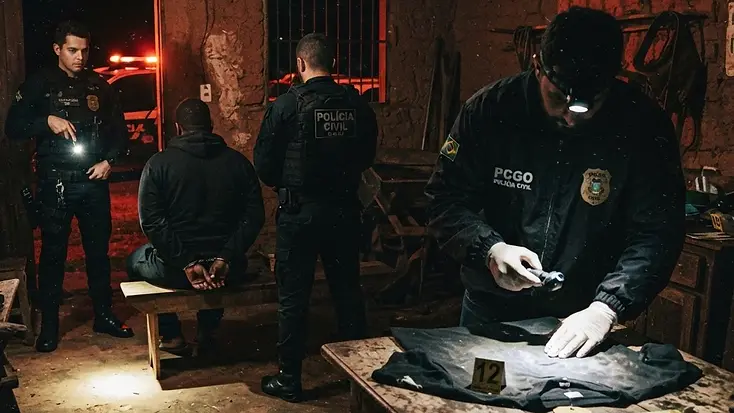 Prisão por estupro e violência doméstica em Santa Cruz de Goiás