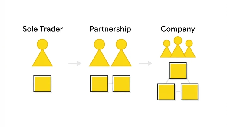 Sole Trader, Partnership, or Company? Choosing the Right Business Structure