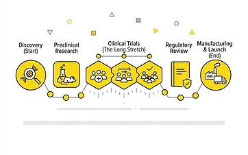 Why Biotech Products Take Years to Develop: R&D, Risk, and Reward