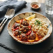 Turkish Meatballs in Sauce