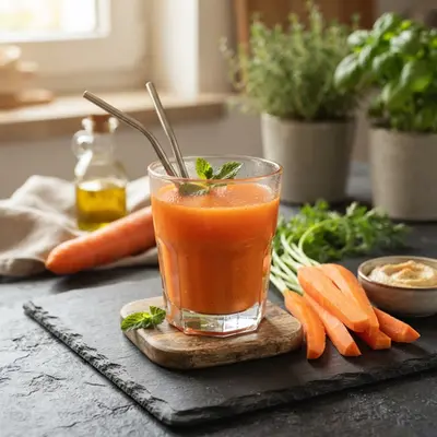 Fresh Carrot Juice