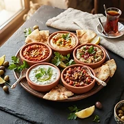 Turkish Mixed Meze Platter