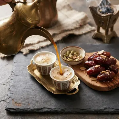 Arabic Coffee (Qahwa)