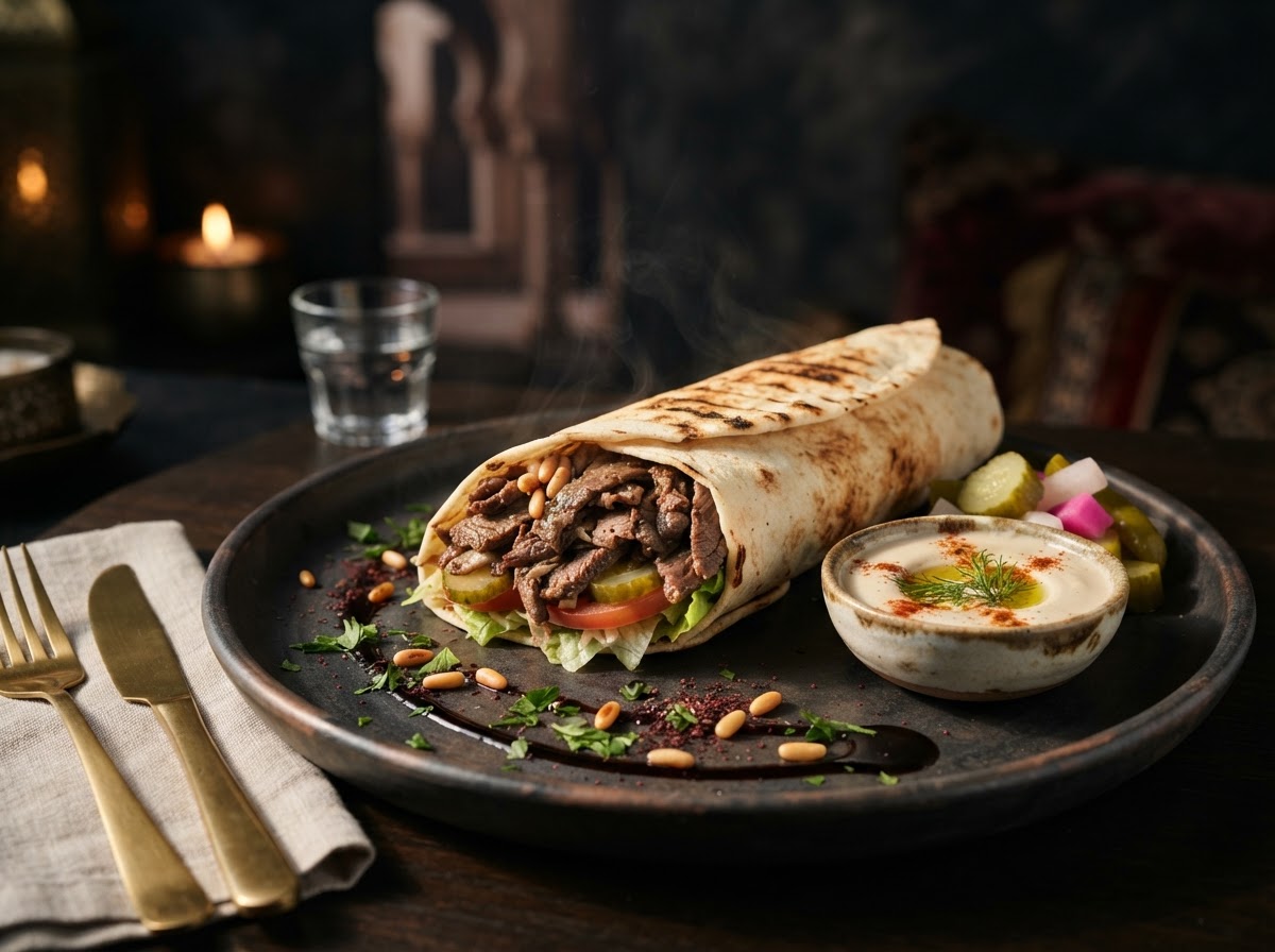 Meat Shawarma Sandwich Express