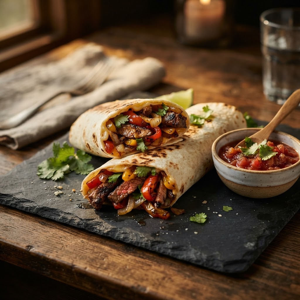 Beef Fajita Wrap