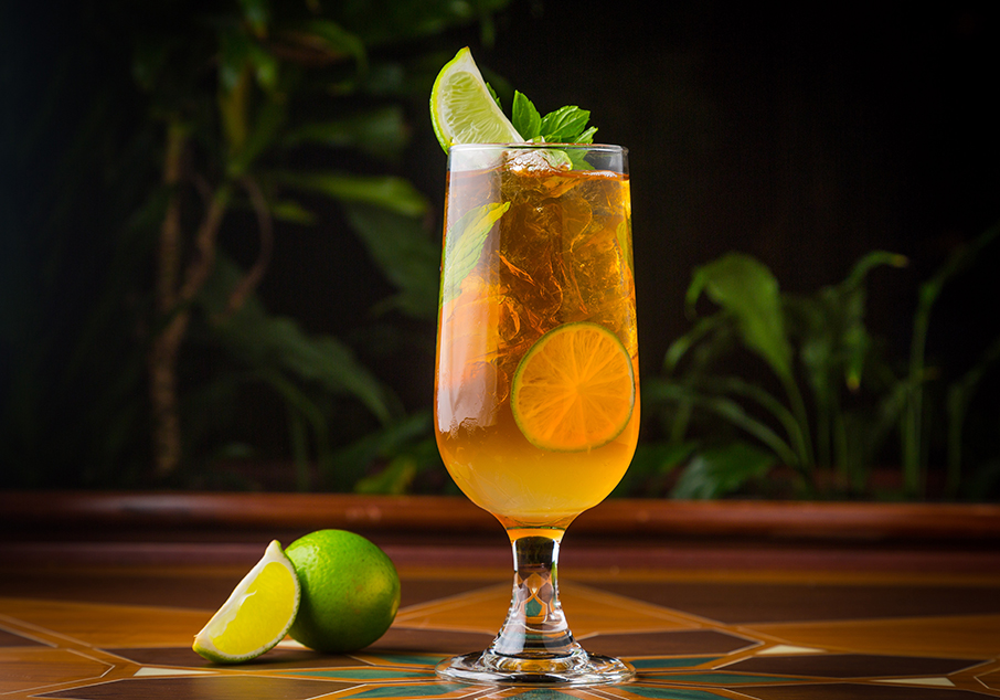 Home Made Lime Ice Tea