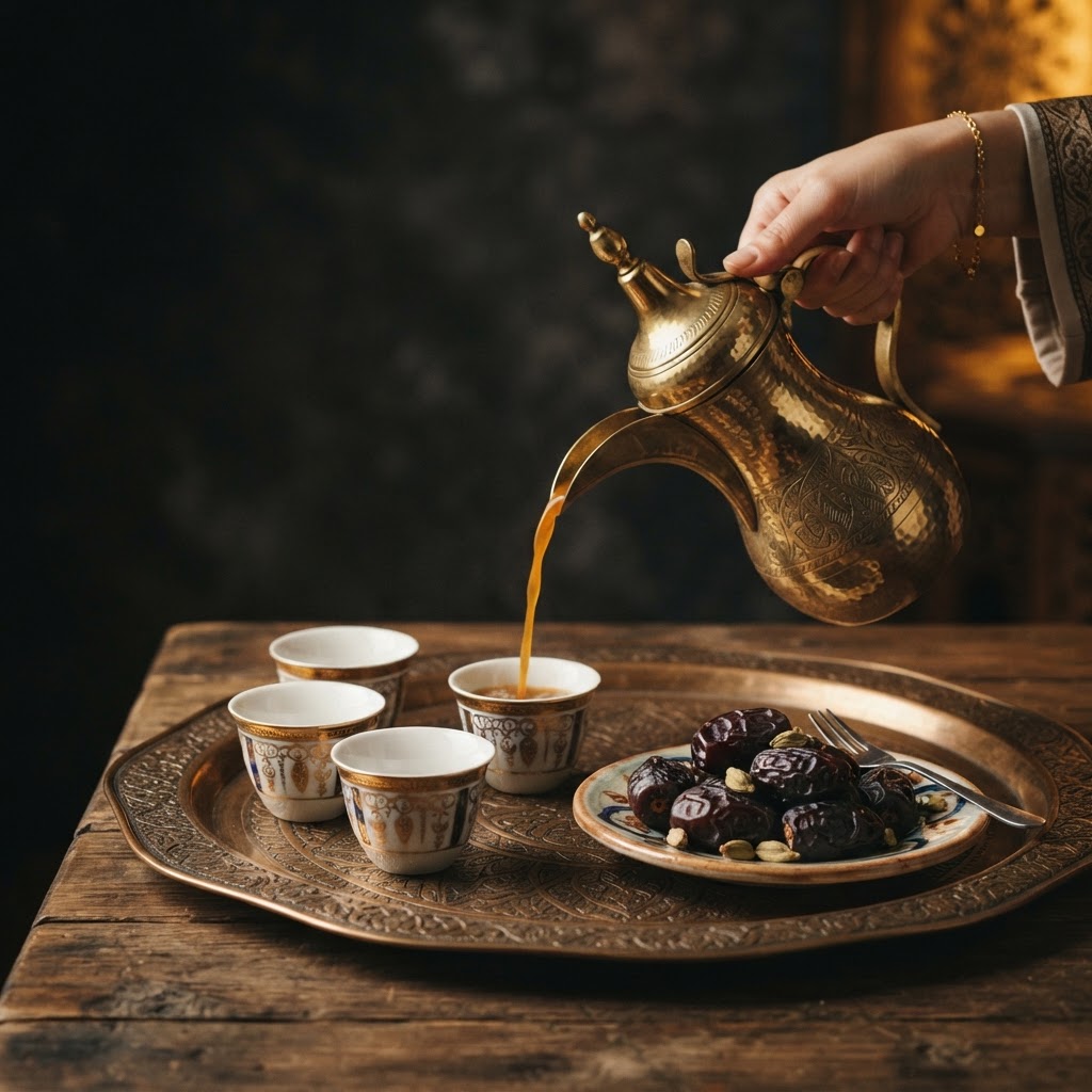 Arabic Coffee (Dallah, Serves 2)