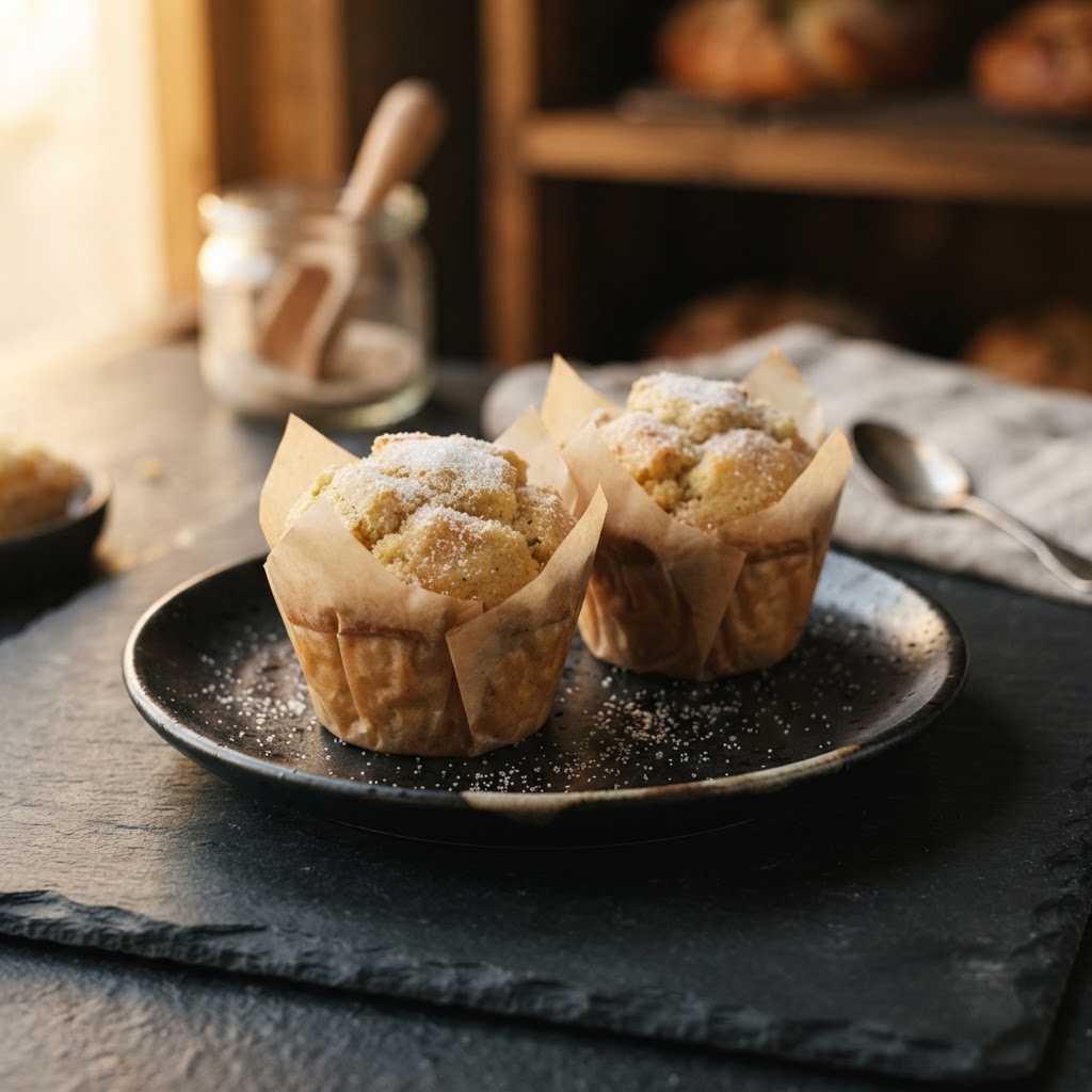 Vanilla Muffins 2pc