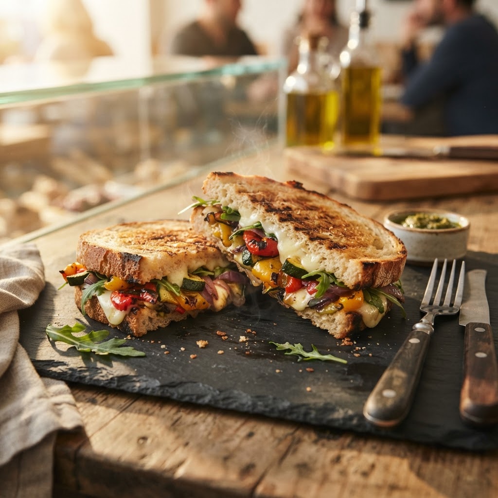 Grilled Vegetable Panini