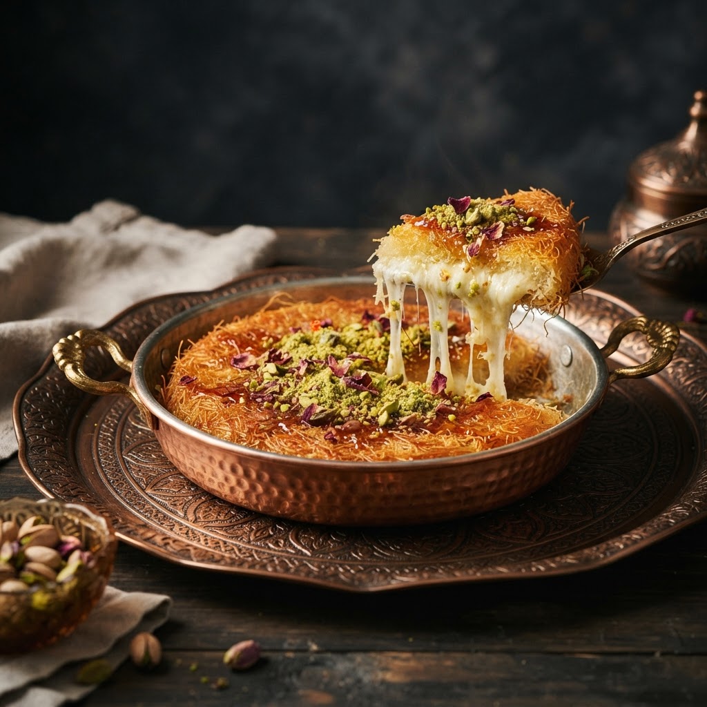 Kunafa with Cheese