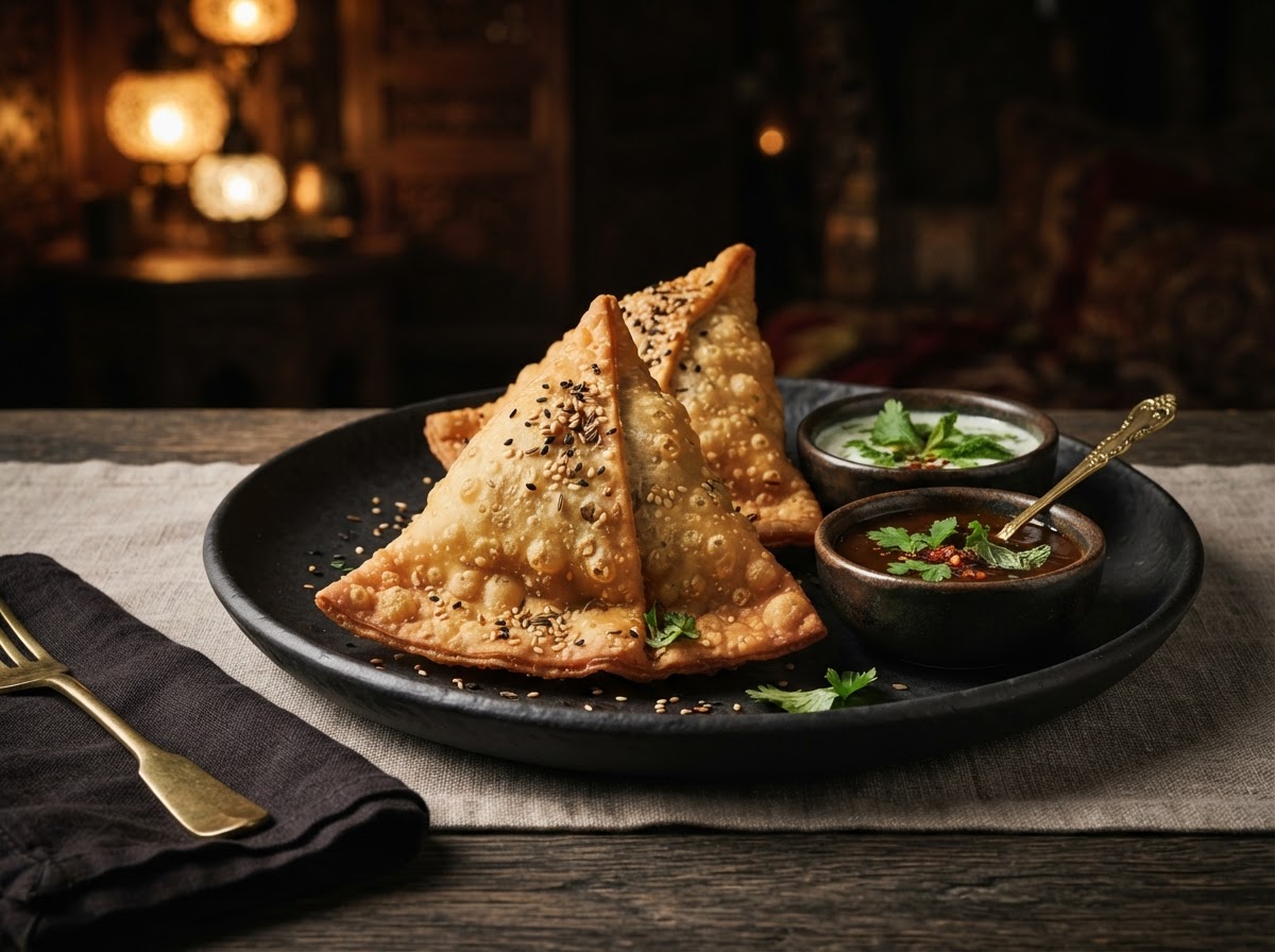 Chicken Samosa 2 pcs Express