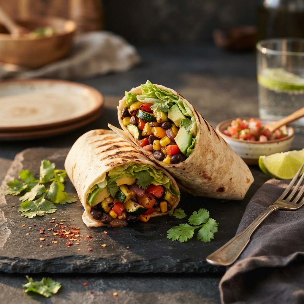 Vegetable Fajita Wrap