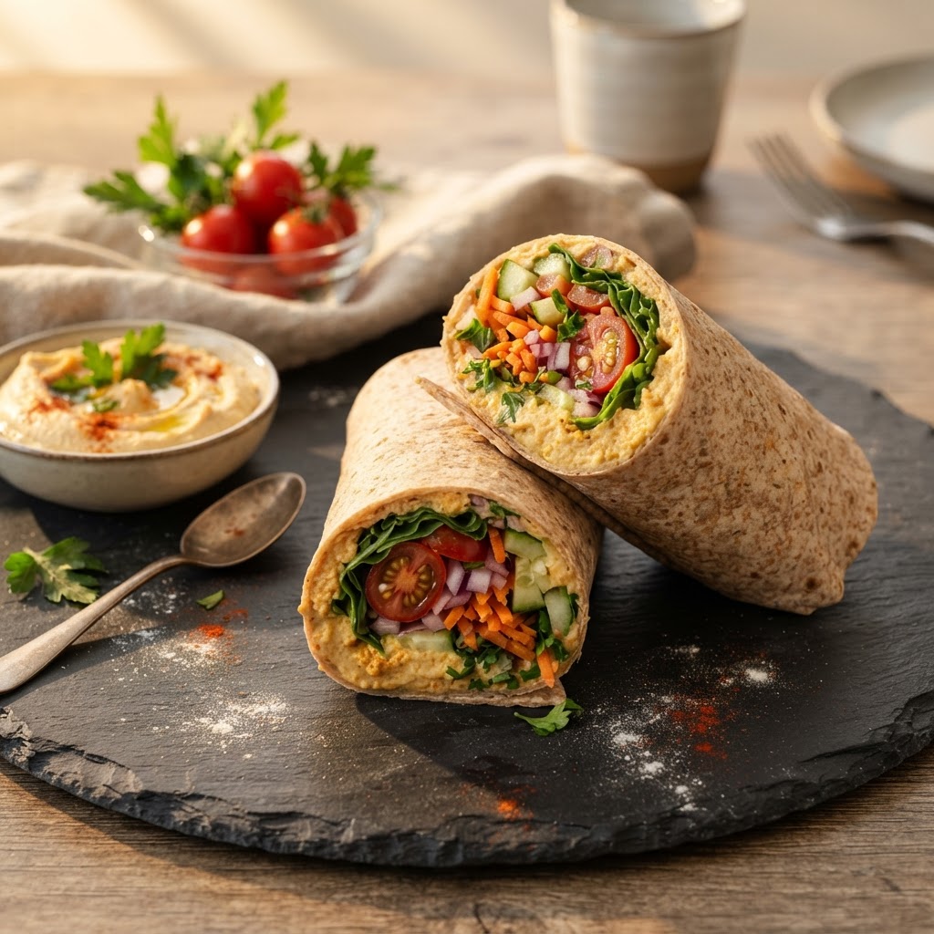 Hummus & Veggie Wrap