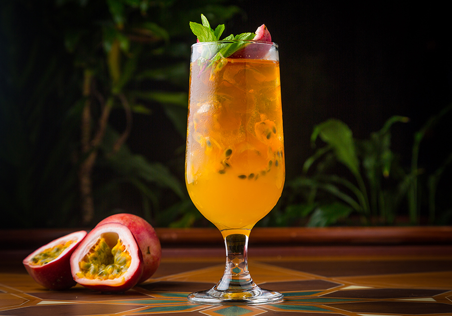 Home Made Passion Fruit Ice Tea