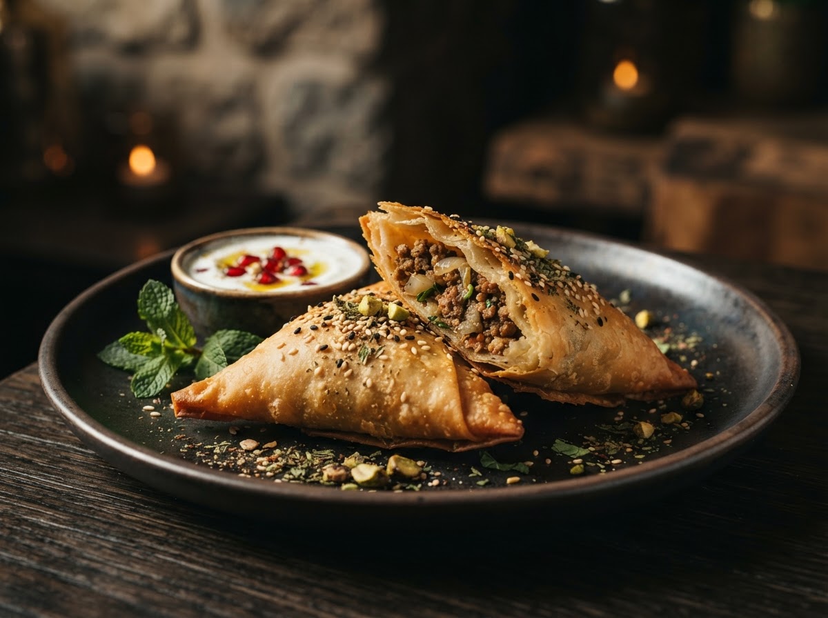 Meat Samosa 2 pcs Express