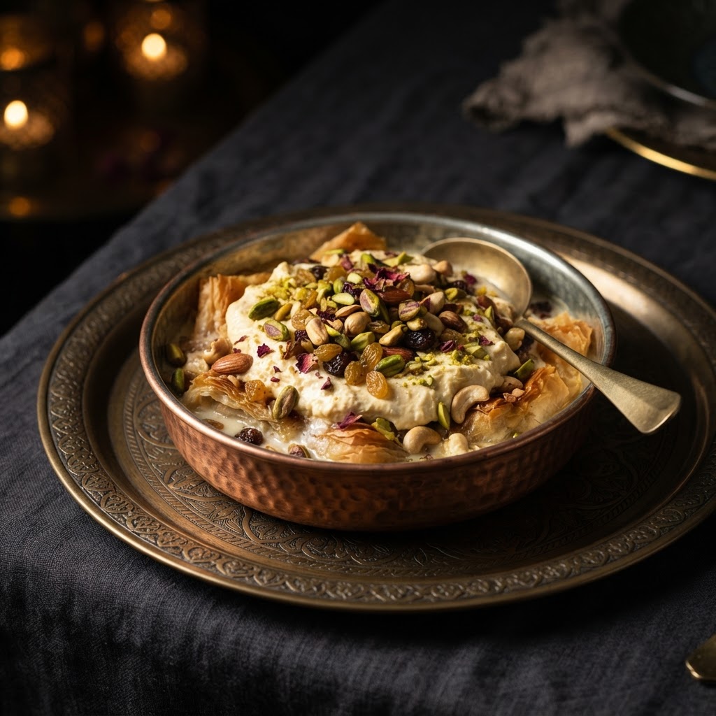 Umm Ali with Nuts