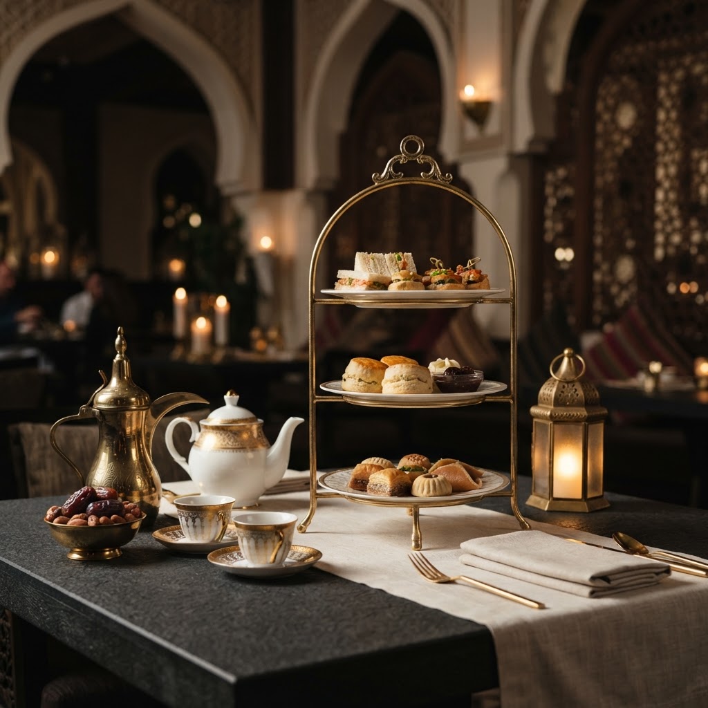 Evening tea at Balawi Restaurant