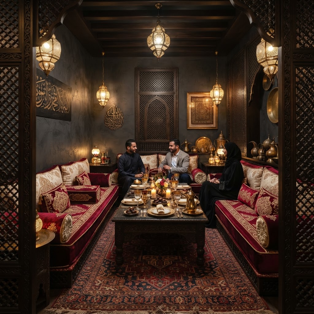 Private majlis dining room