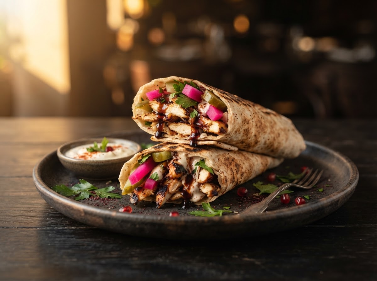 Chicken Shawarma Sandwich Express