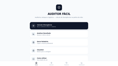 Auditor Fácil template preview