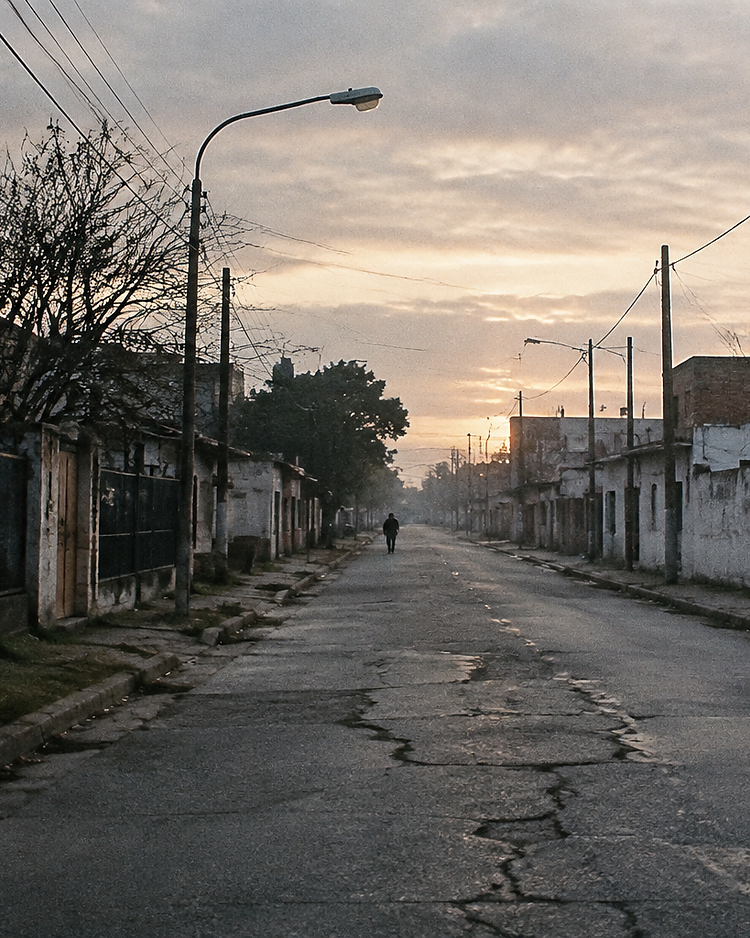 Ingeniero Budge al amanecer