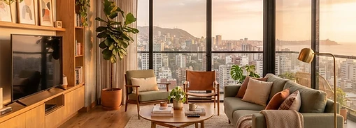 Departamento luminoso en Miraflores con vista al parque