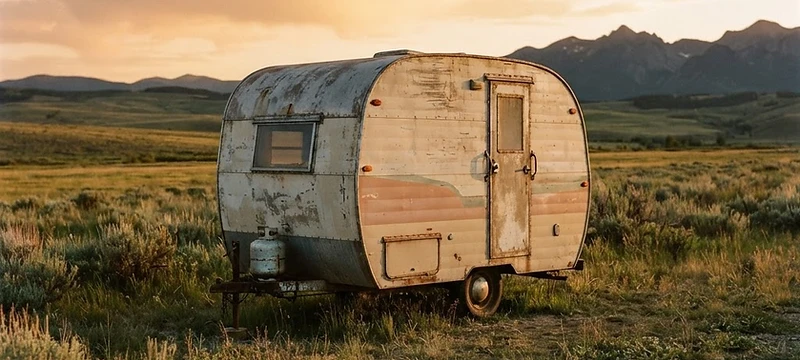1972 Aristocrat travel trailer — 16ft, towable
