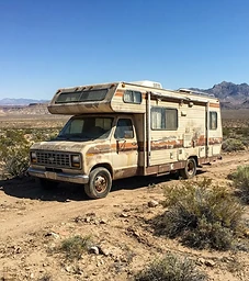 1983 Itasca Sunflyer — mechanically sound, cosmetically rough