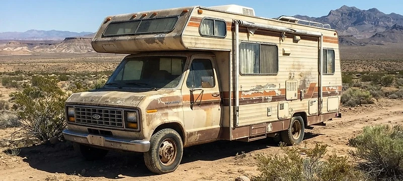 1983 Itasca Sunflyer — mechanically sound, cosmetically rough
