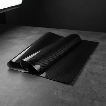 Gloss Black Carbon Fibre Wrap