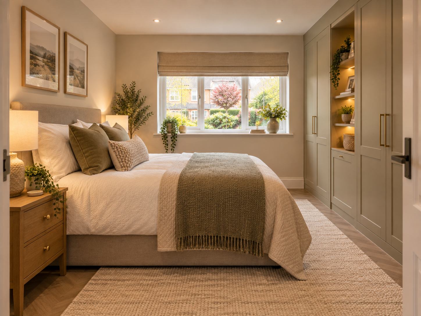 Extra bedroom garage conversion