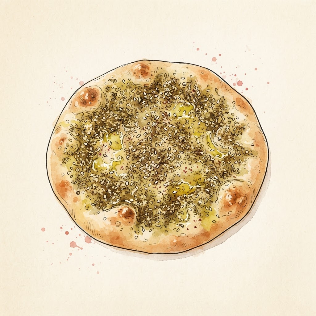 Manaiish Zaatar