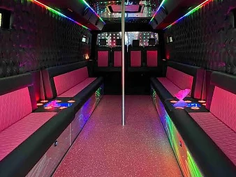 The Party Bus, seating for 26 passengers