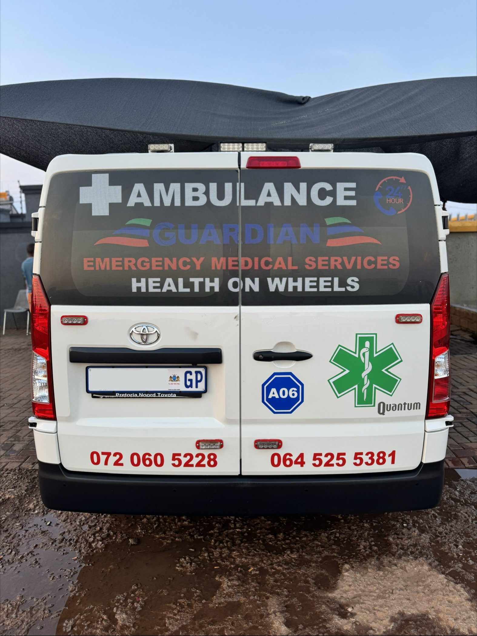 Guardian EMS ambulance and team
