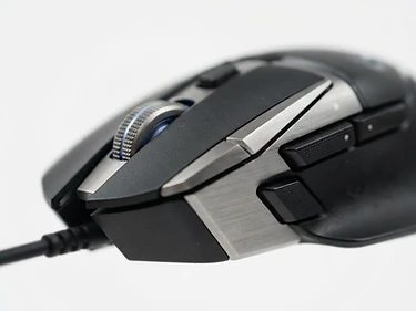 Gaming Mice — clinical macro product photograph