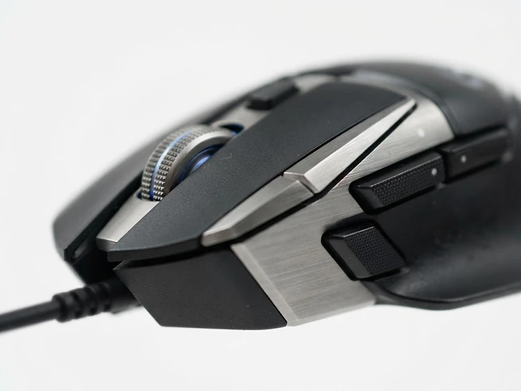 Gaming Mice — clinical macro product photograph