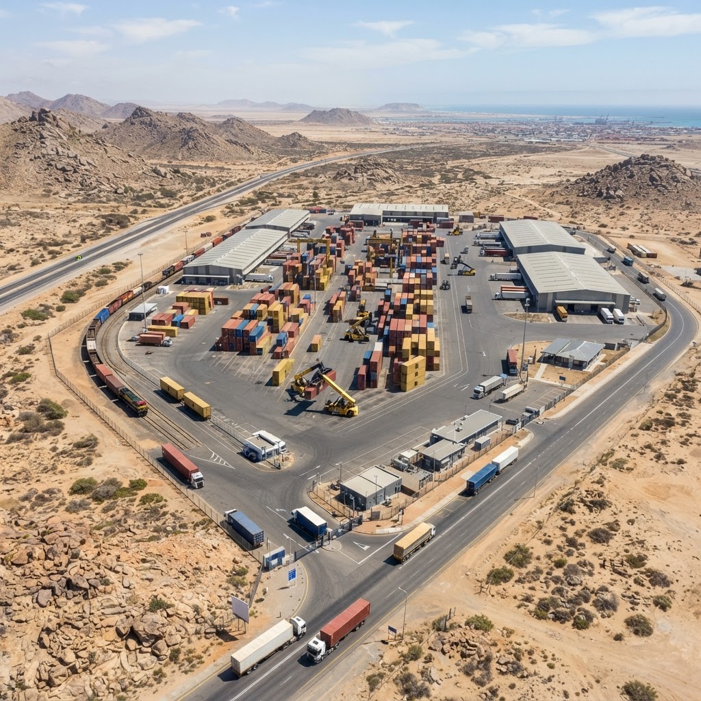 Inland dry port, Namibia