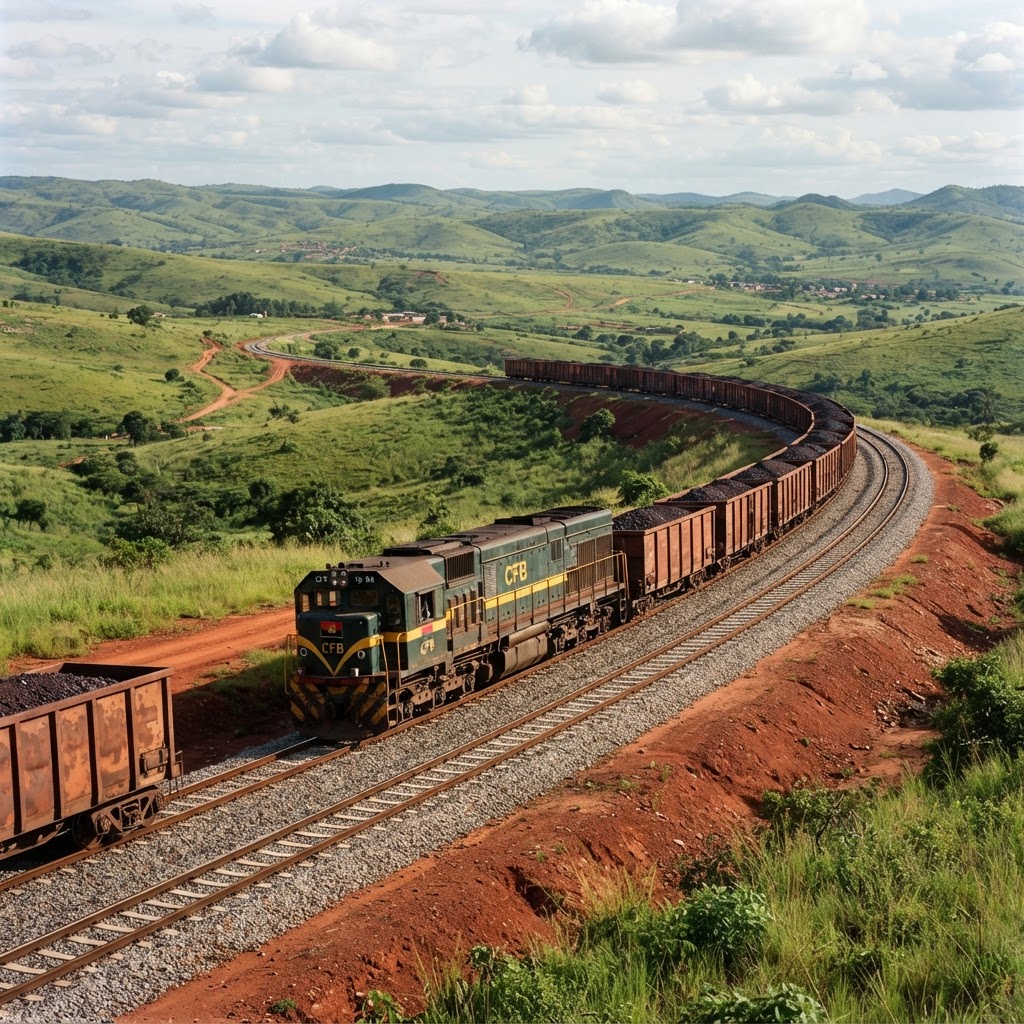 Benguela Railway freight train