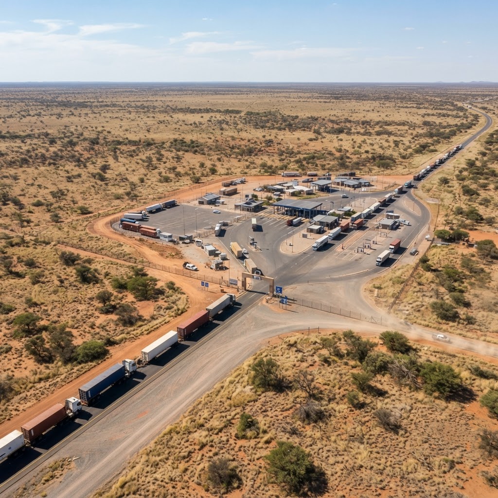 Trans-Kalahari border crossing