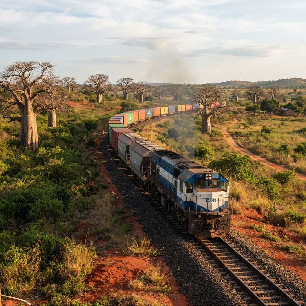 Freight service on the Nacala railway